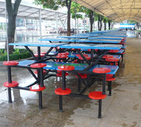 玻璃（lí）鋼（gāng）餐桌椅G011