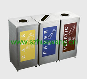 不鏽（xiù）鋼垃圾桶E050