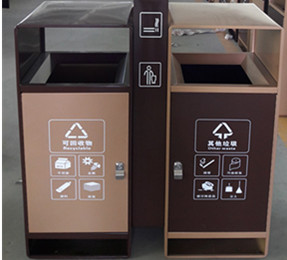 不鏽鋼垃（lā）圾桶（tǒng）E053