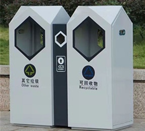 不鏽鋼垃圾桶E054