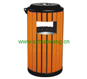 鋼木垃圾（jī）桶D002