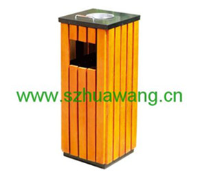 鋼木（mù）垃圾桶D015