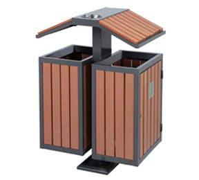 鋼木垃（lā）圾桶（tǒng）D051