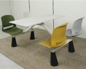 岩板餐桌（zhuō）椅HW-Y003