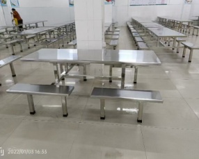 不鏽鋼（gāng）餐桌椅HW-K005