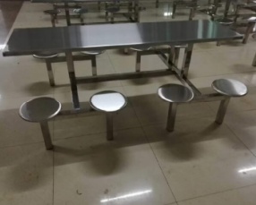 不（bú）鏽鋼餐桌椅HW-K006