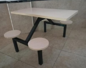 不鏽鋼餐桌椅HW-K017